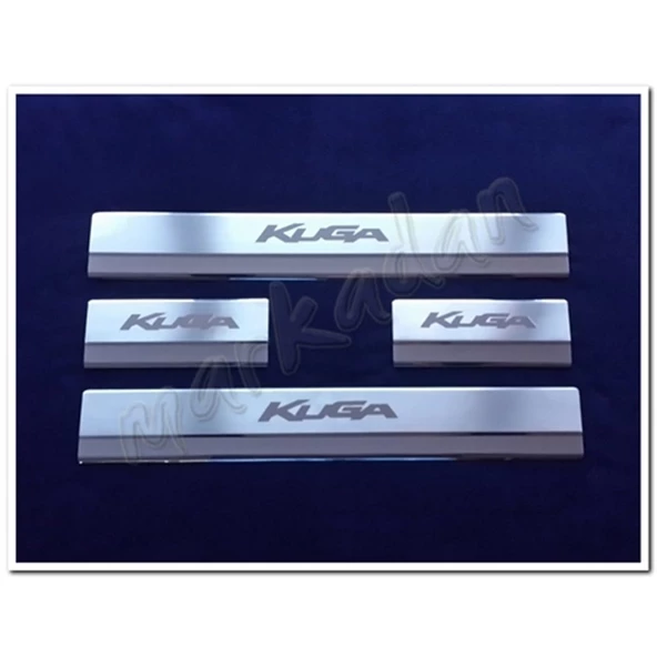 Markadan Ford Kuga Krom Kapı Eşiği 2008-2013 4 Parça Paslanmaz Çelik ürün görseli 1