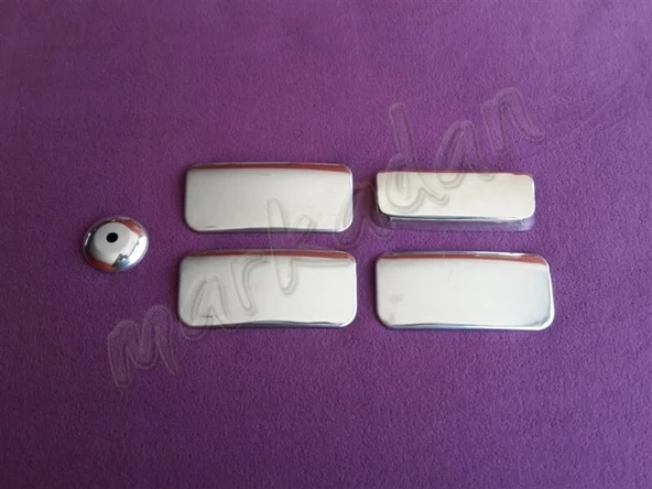 WOC Chrome Ford Transit Krom Kapı Kolu 2003-2013 4 Kapı 5 Parça Paslanmaz Çelik ürün görseli 1