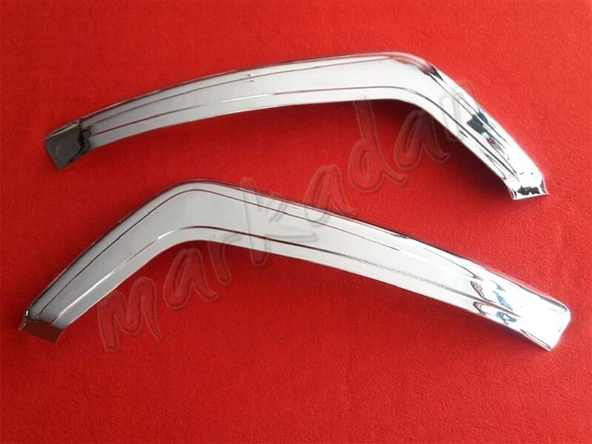 Markadan Fiat Doblo Krom Ön Tampon Kaşı 2010-2015 2 Parça Abs Krom ürün görseli 1