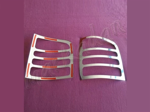 WOC Chrome VW T5 Multivan Krom Stop Çerçevesi 2003-2010 Parça Paslanmaz Çelik - Resim 2