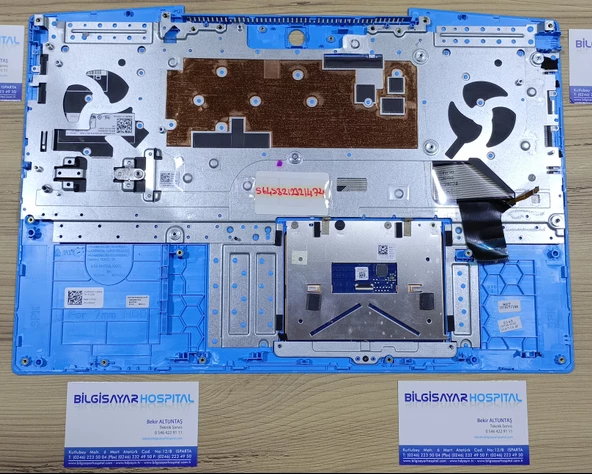 DELL INSPIRON G3 15 3500 ÜST KASA KLAVYE TOUCHPAD NOTEBOOK LAPTOP 2.EL ürün görseli 1