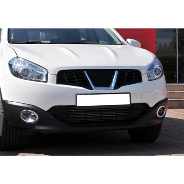 WOC Chrome Nissan Qashqai Krom Sis Farı Çerçevesi 2010-2014 2 Parça Abs Krom ürün görseli 1