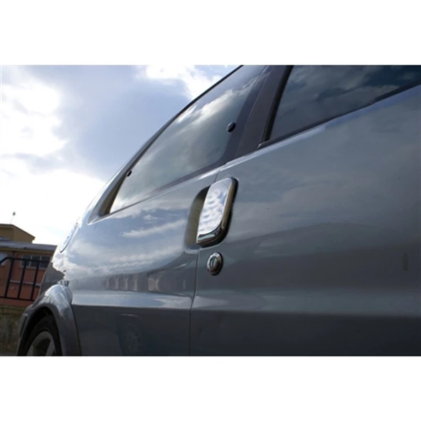 WOC Chrome Peugeot 106 Krom Kapı Kolu 1992-2002 2 Kapı Paslanmaz Çelik ürün görseli 1