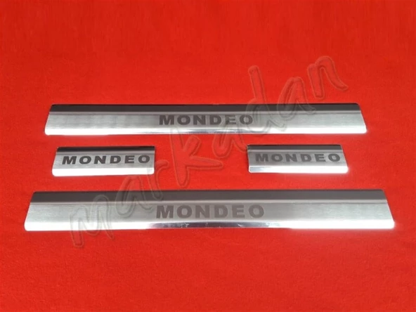 Markadan Ford Mondeo Krom Kapı Eşiği 2008-2015 4 Parça Paslanmaz Çelik ürün görseli 1
