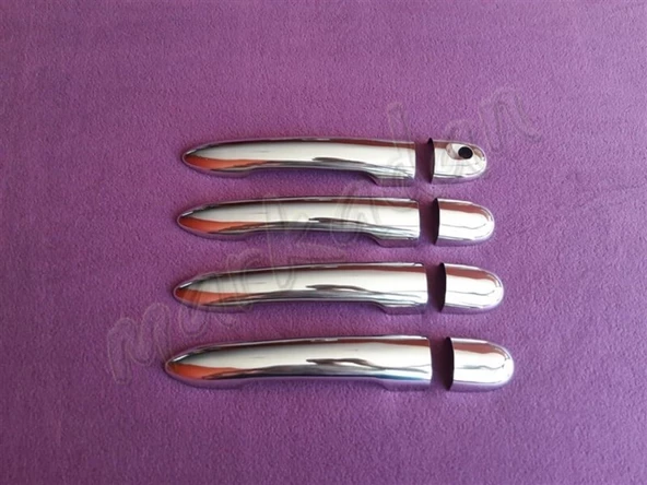 WOC Chrome Mercedes Citan Krom Kapı Kolu 2013-2020 4 Kapı Paslanmaz Çelik ürün görseli 1