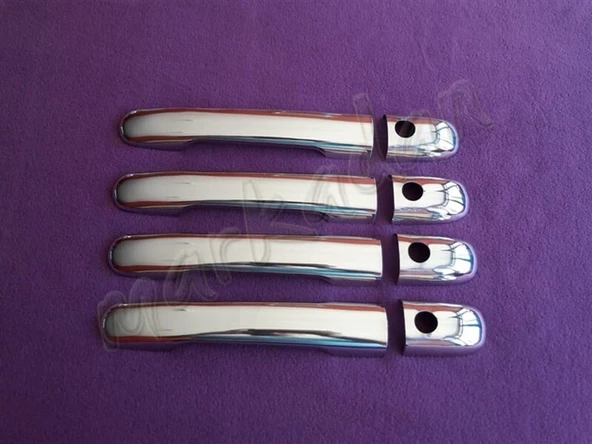 WOC Chrome Mercedes Vito Krom Kapı Kolu 1996-2003 4 Kapı Paslanmaz Çelik ürün görseli 1