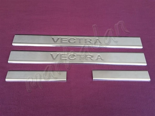 WOC Chrome Opel Vectra C Krom Kapı Eşiği 2002-2009 4 Parça Paslanmaz Çelik ürün görseli 1