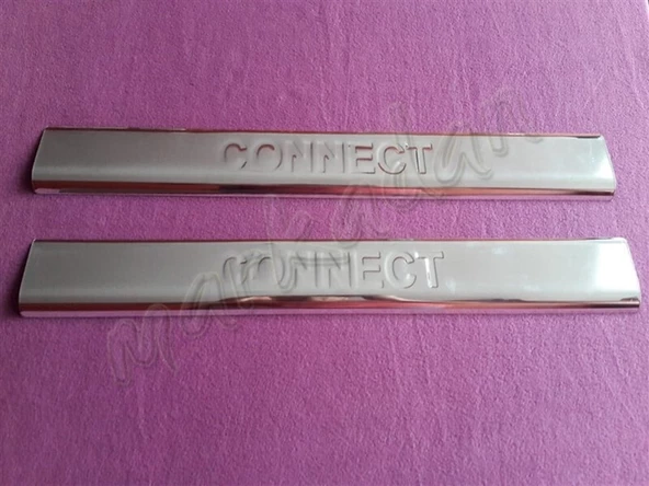 WOC Chrome Ford Connect Krom Kapı Eşiği 2002-2014 2 Parça Paslanmaz Çelik ürün görseli 1