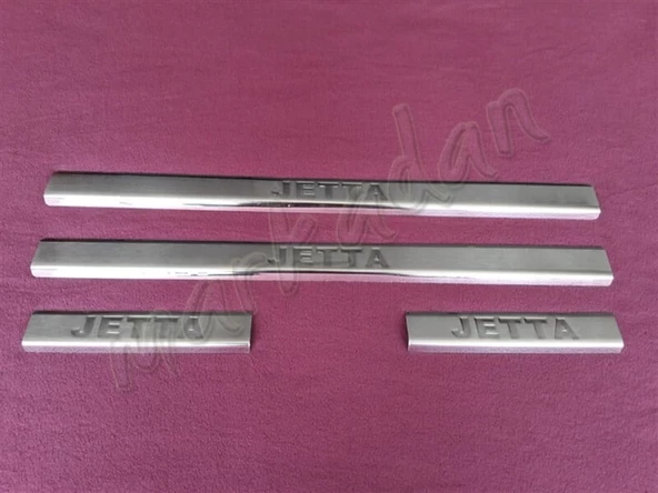WOC Chrome VW Jetta Krom Kapı Eşiği 2006-2011 4 Parça Paslanmaz Çelik ürün görseli 1