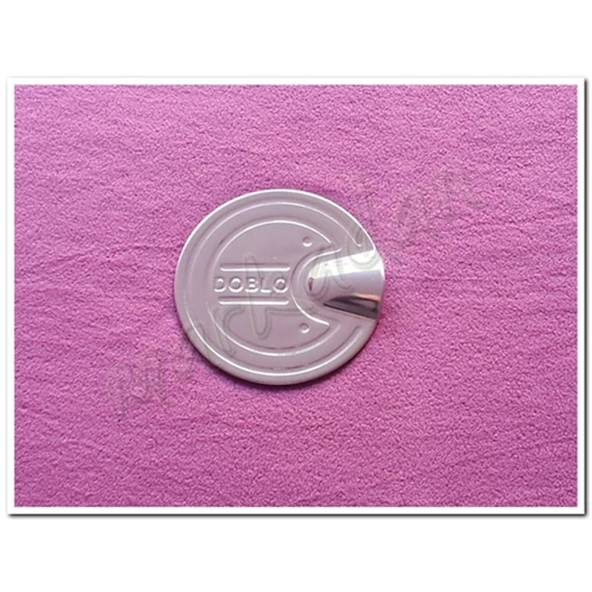 WOC Chrome Fiat Doblo Krom Depo Kapağı 2000-2012 Paslanmaz Çelik ürün görseli 1