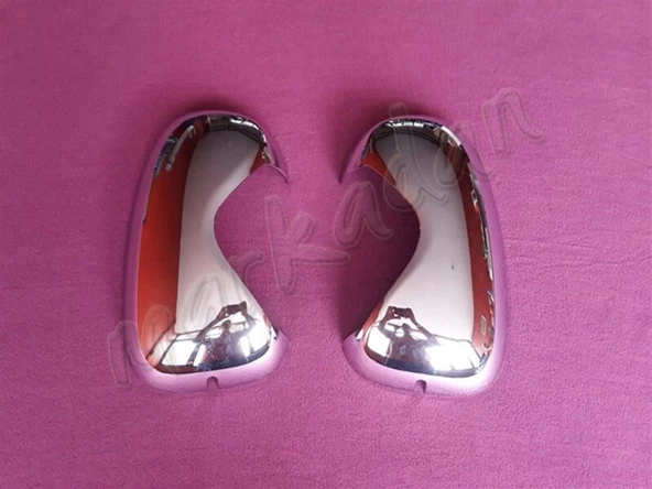 WOC Chrome Renault Trafic Krom Ayna Kapağı 2001-2014 2 Parça Abs Krom ürün görseli 1