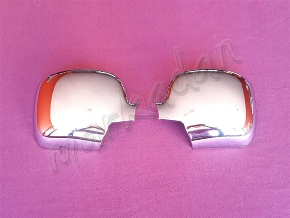 WOC Chrome Renault Kangoo Krom Ayna Kapağı 2008-2013 2 Parça Abs Krom ürün görseli 1