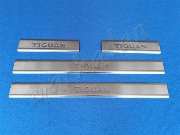 VW Tiguan Krom Kapı Eşiği 2016-2024 4 Parça Paslanmaz Çelik ürün görseli 1