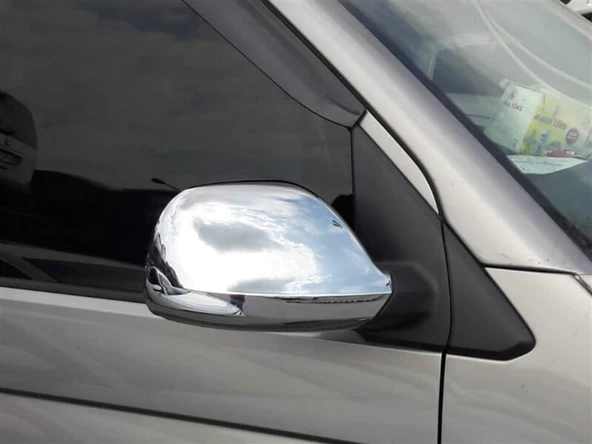 Markadan VW T5 Multivan Krom Ayna Kapağı 2010 Sonrası 2 Parça Abs Krom - Resim 5