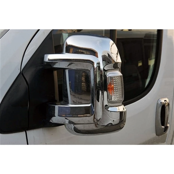 Peugeot Boxer Krom Ayna Kapağı 2006 Sonrası 2 Parça Abs Krom ürün görseli 1