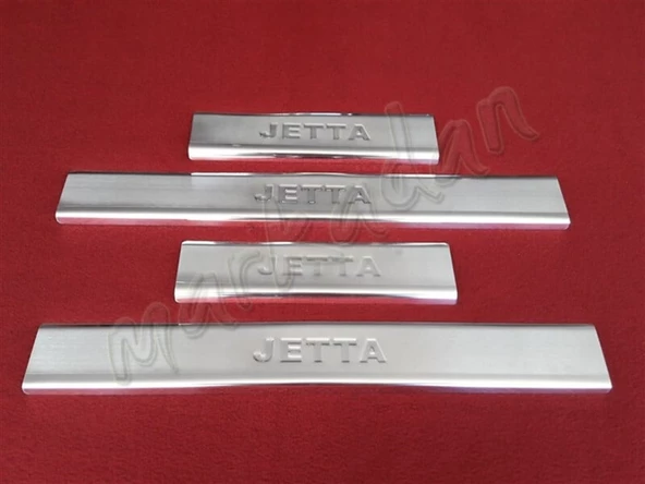 DB Chrome VW Jetta Krom Kapı Eşiği 2011-2017 4 Parça P.Çelik ürün görseli 1