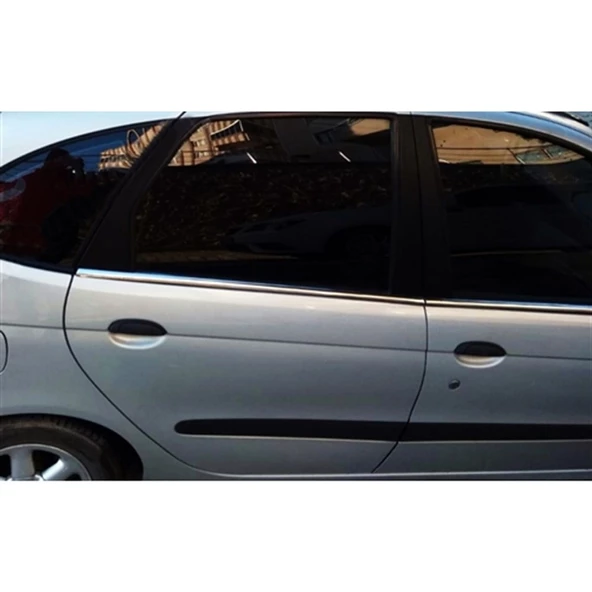 Renault Scenic Krom Cam Çıtası 1996-2003 4 Parça Paslanmaz Çelik ürün görseli 1