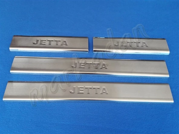 VW Jetta Krom Kapı Eşiği 2011-2017 4 Parça Paslanmaz Çelik ürün görseli 1