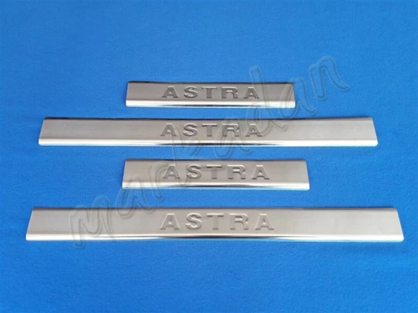 Opel Astra G Krom Kapı Eşiği 1998-2009 4 Parça Paslanmaz Çelik ürün görseli 1