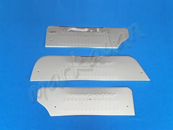 VW T4 Transporter Krom Kapı Eşiği 1995-2003 3 Parça Paslanmaz Çelik ürün görseli 1