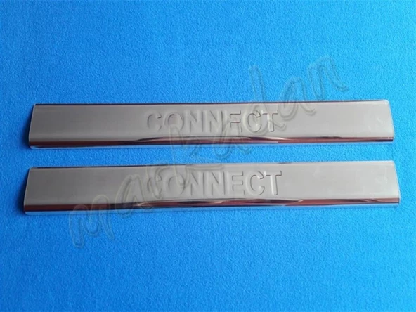 Ford Connect Krom Kapı Eşiği 2002-2014 2 Parça Paslanmaz Çelik ürün görseli 1