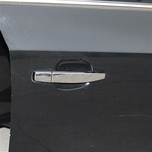 Opel Meriva B Krom Kapı Kolu 2010 Sonrası 4 Kapı Paslanmaz Çelik - Resim 3