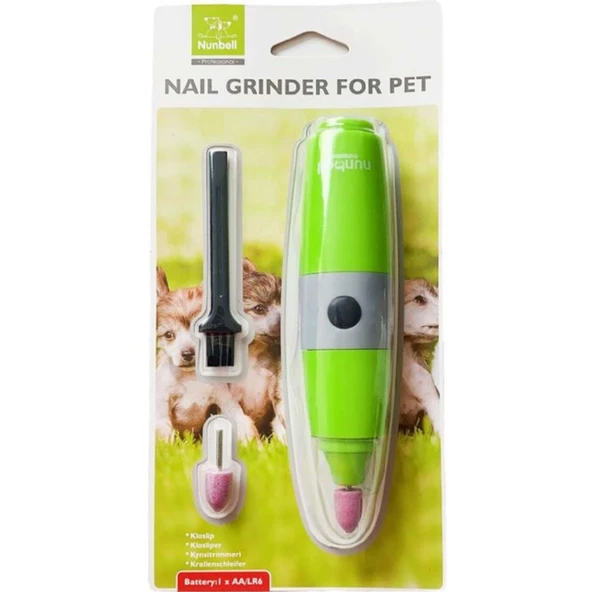 Nunbell Kedi ve Köpek Pilli Tırnak Törpü Seti ürün görseli 1