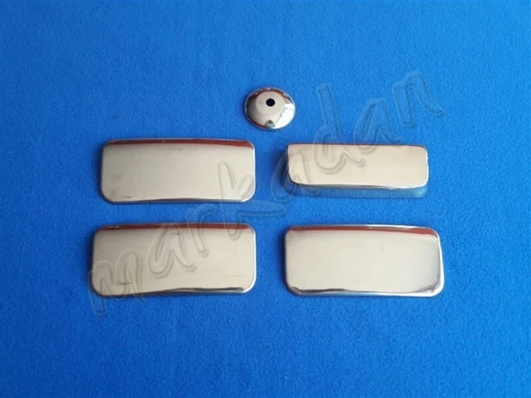 Ford Transit Krom Kapı Kolu 2003-2013 4 Kapı 5 Parça Paslanmaz Çelik ürün görseli 1