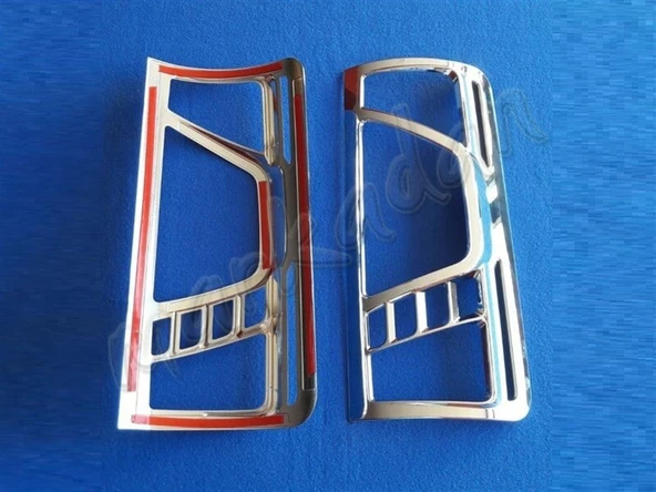 Ford Connect Krom Stop Çerçevesi 2009-2014 2 Parça Abs Krom - Resim 2