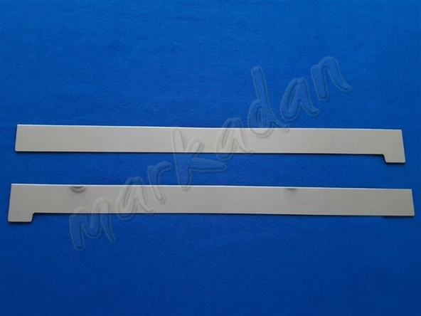 VW Caddy Krom Sürgülü Kapı Çıtası 2004-2014 2 Parça Paslanmaz Çelik ürün görseli 1