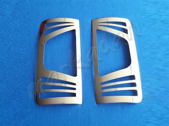 Ford Connect Krom Stop Çerçevesi 2009-2014 2 Parça Paslanmaz Çelik ürün görseli 1