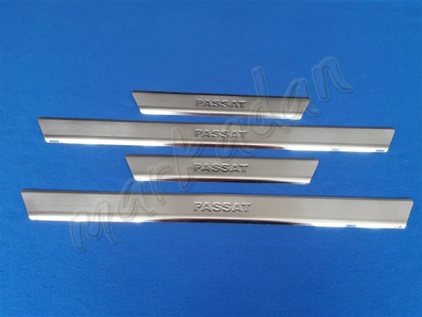 VW Passat B8 Krom Kapı Eşiği 2015 Sonrası 4 Parça Paslanmaz Çelik ürün görseli 1