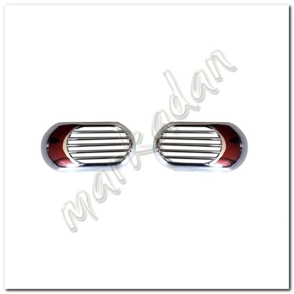 DB Chrome Fiat Fiorino Sinyal Çerçevesi 2008 Sonrası 2 Prç. Abs Krom ürün görseli 1