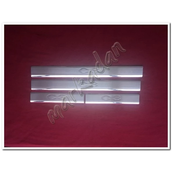 DB Chrome Citroen C3 Krom Kapı Eşiği 2002-2009 4 Parça P.Çelik ürün görseli 1