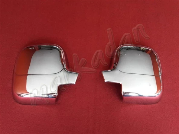 DB Chrome Peugeot Partner Krom Ayna Kapağı 1996-2008 2 Parça Abs Krom ürün görseli 1