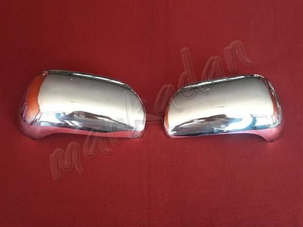 DB Chrome Toyota Land Cruiser PRADO 120 Krom Ayna Kapağı 2007 Sonrası 2 Parça P.Çelik ürün görseli 1