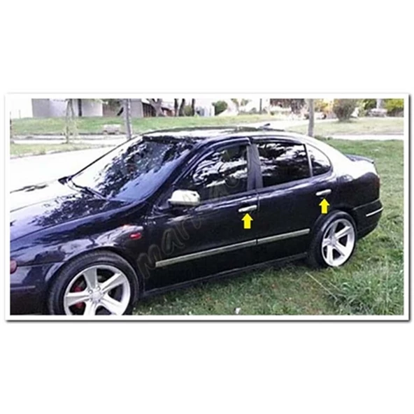 DB Chrome Seat Toledo Kapı Kolu Nikelajı 1998-2004 4 Kapı P.Çelik - Resim 3