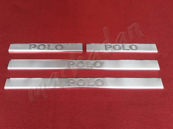 DB Chrome VW Polo Krom Kapı Eşiği 2001-2009 4 Parça P.Çelik ürün görseli 1