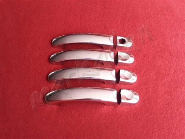 DB Chrome VW T5 Caravelle Kapı Kolu Nikelajı 2003-2014 4 Kapı P.Çelik ürün görseli 1