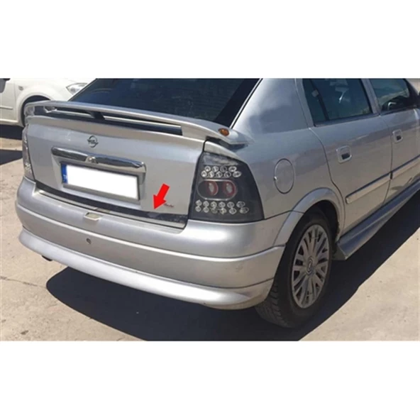DB Chrome Opel Astra G Sedan Krom Bagaj Alt Çıta 1998-2009 P.Çelik ürün görseli 1