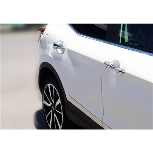 Markadan Renault Kadjar Sensörlü Krom Kapı Kolu 2015 Sonrasi 4 Kapı Paslanmaz Çelik ürün görseli 1