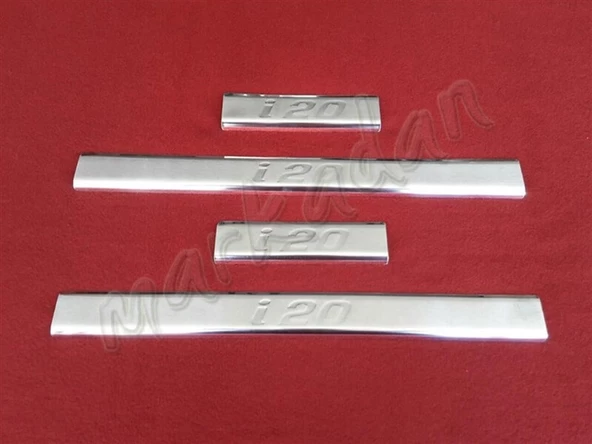 DB Chrome Hyundai i20 Krom Kapı Eşiği 2008-2014 4 Parça P.Çelik ürün görseli 1