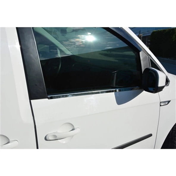 Markadan VW Caddy Krom Cam Çıtası 2015-2020 2 Parça Paslanmaz Çelik ürün görseli 1