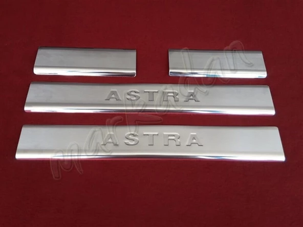 DB Chrome Opel Astra J Krom Kapı Eşiği 2009-2016 4 Parça P.Çelik ürün görseli 1