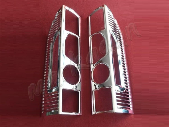 DB Chrome Peugeot Boxer Stop Çerçevesi 2006-2014 2 Parça Abs Krom ürün görseli 1