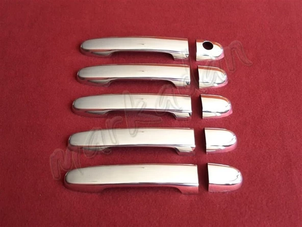 DB Chrome Toyota Rav 4 Sensörsüz Kapı Kolu Nikelajı 2006-2012 5 Kapı P.Çelik ürün görseli 1