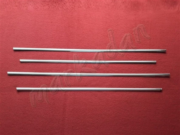 DB Chrome Mercedes E Klasse W124 Cam Çıtası Nikelajı 1984-1995 4 Parça P.Çelik ürün görseli 1