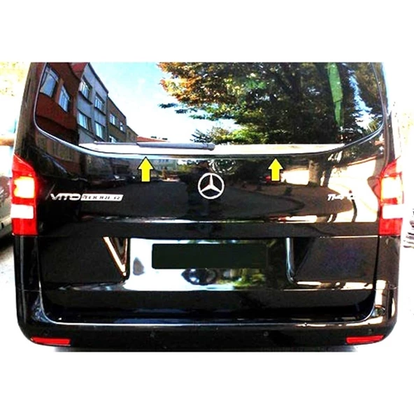 DB Chrome Mercedes Vito Bagaj Camı Alt Çıtası 2014 Sonrası P.Çelik ürün görseli 1