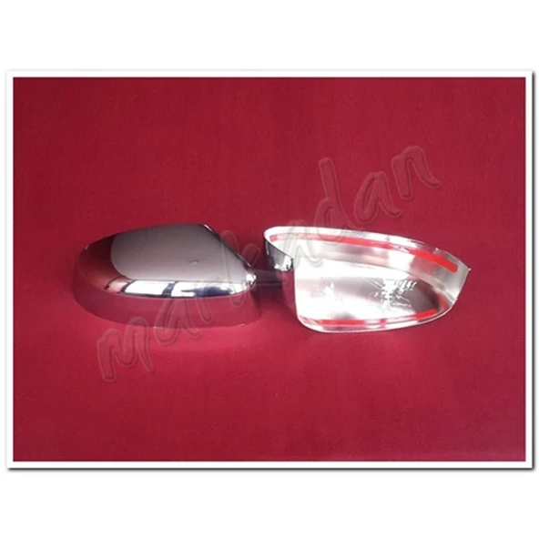 DB Chrome Ford Focus Krom Ayna Kapağı 2011-2018 2 Parça ABS Krom - Resim 2