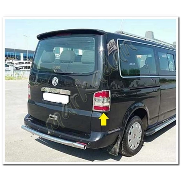 Markadan VW T5 Multivan Krom Stop Çerçevesi 2003-2010 Parça Paslanmaz Çelik - Resim 3